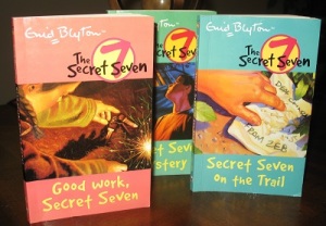 A few from the collection of Secret Seven books